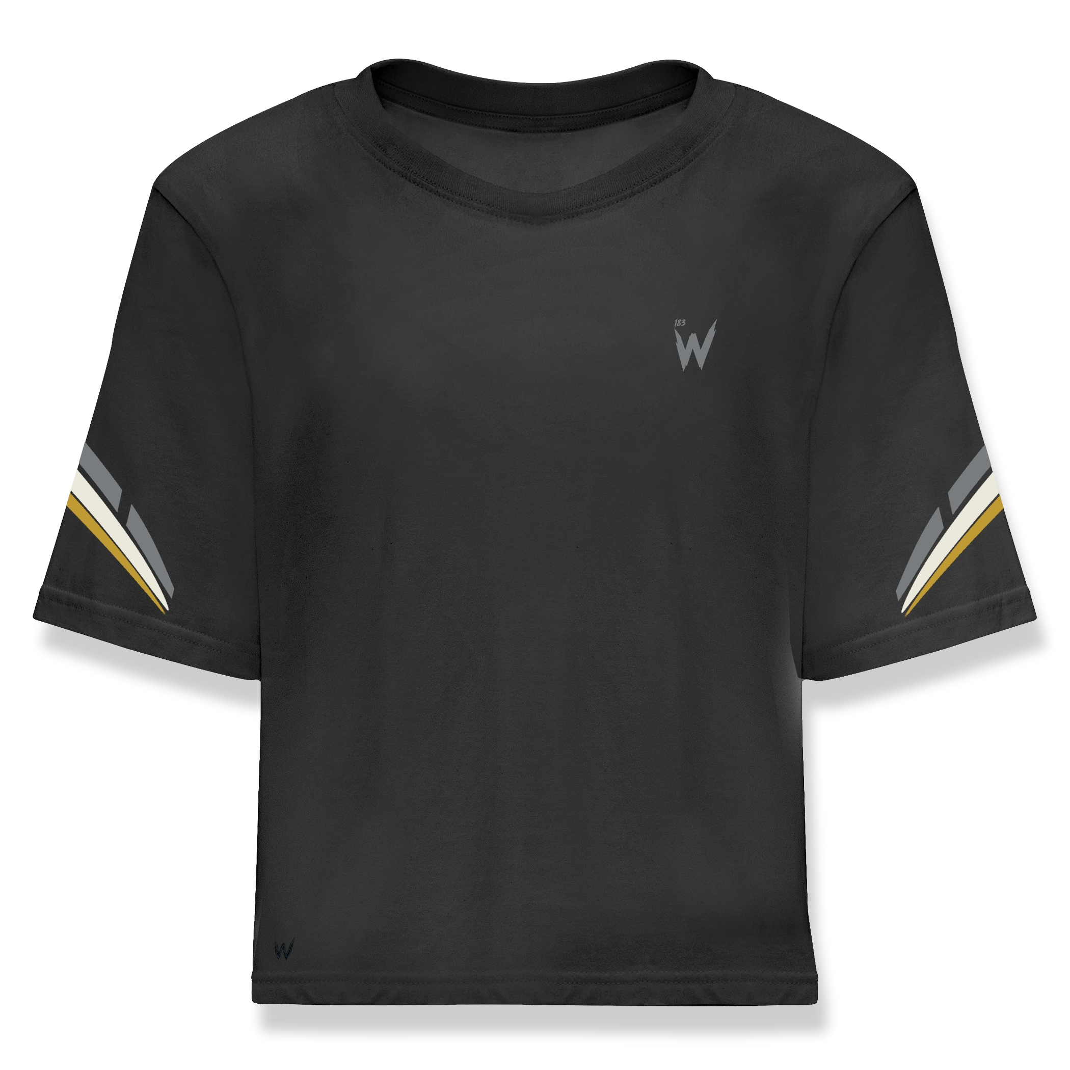 camiseta w183 crop mujer algodón orgánico