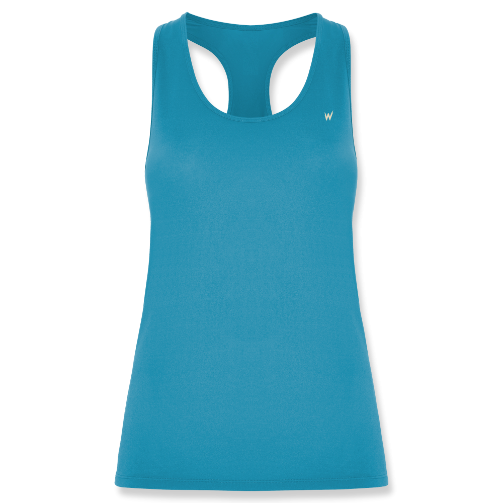 frontal camiseta técnica mujer Vento color turquesa