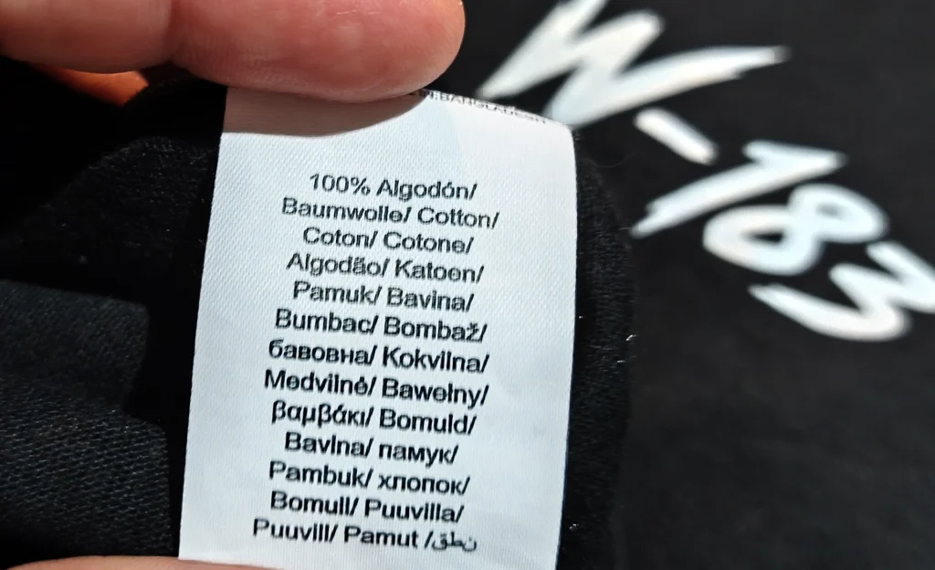 camiseta de algodon organico