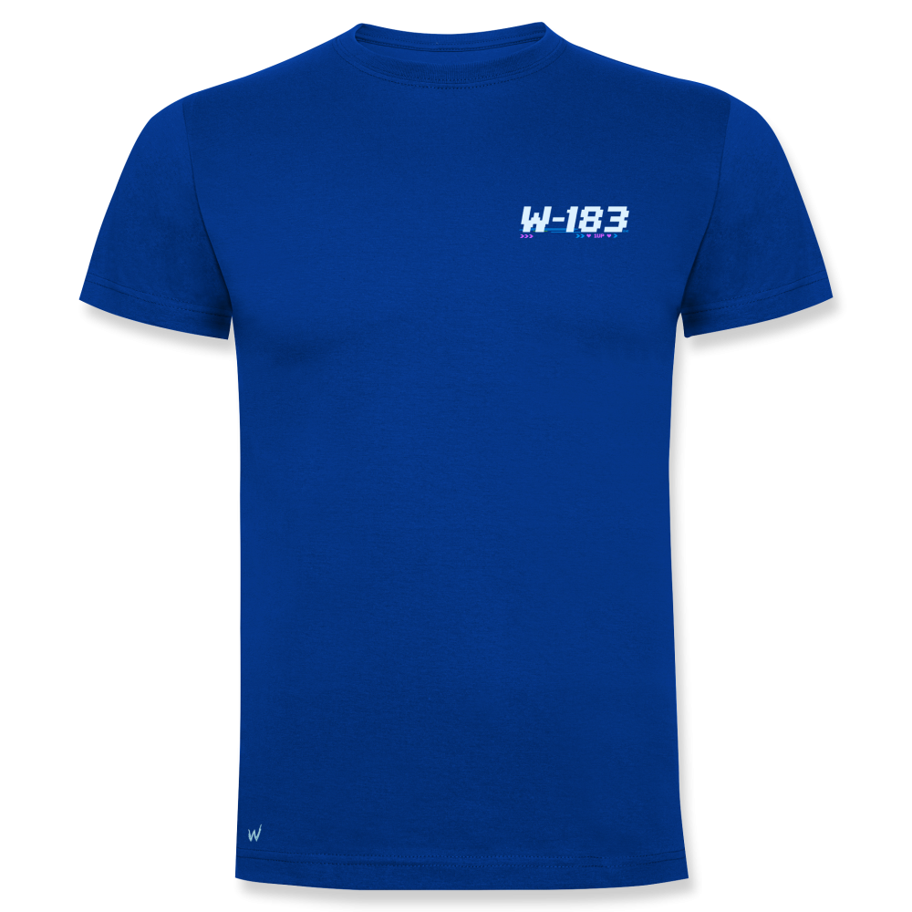 frontal camiseta de algodón Respawn en color azul royal